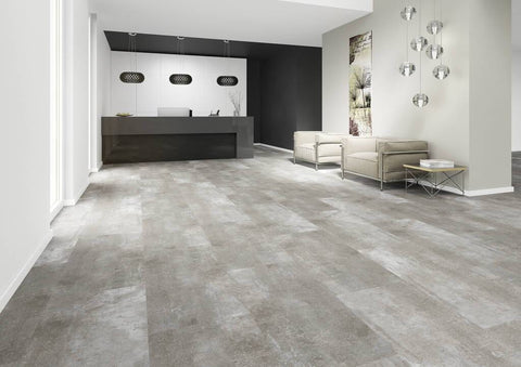 JOKA Designboden 555 Grey Screed Vinylboden JOKA 